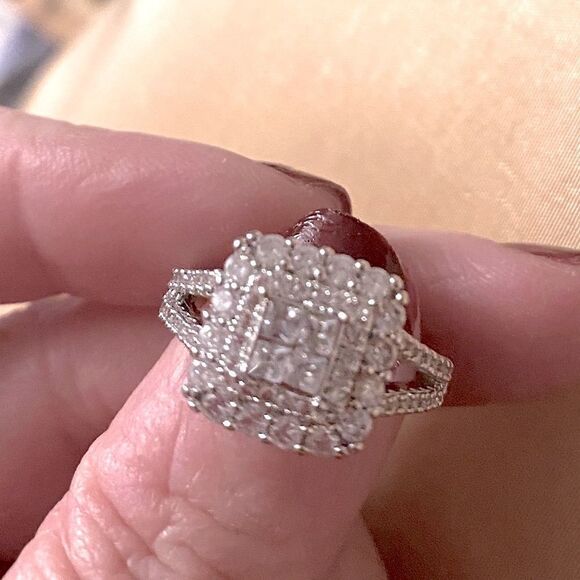 The Yes I Do ring in 925 silver sz 7 - Picture 3 of 12